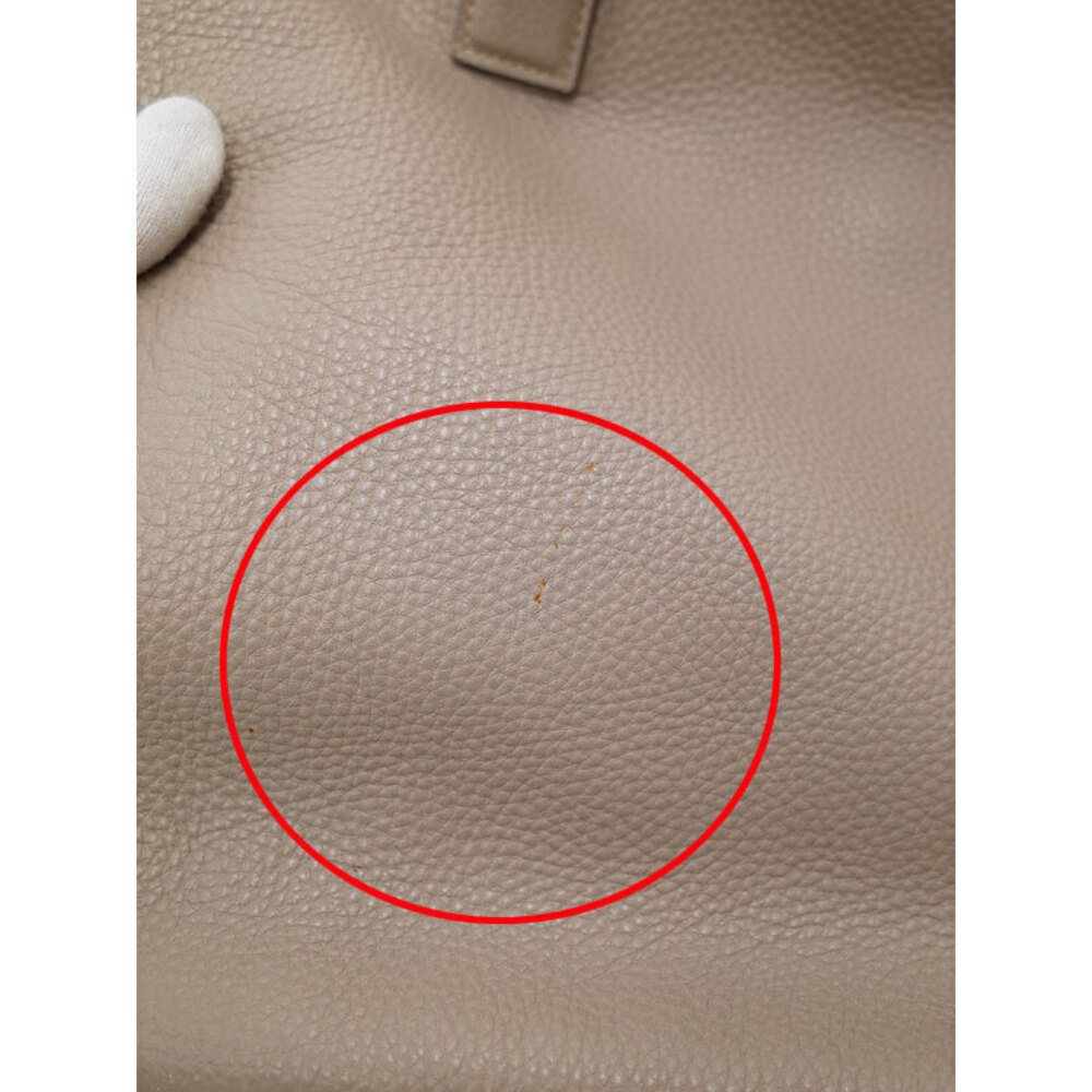 Prada Vitello Daino Tote Bag Gray leather - Picture 7 of 9